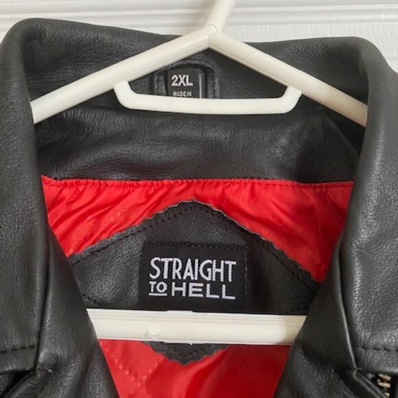 Straight to Hell Women's Commando Leather Jacket - XXL - Picture 4 of 5